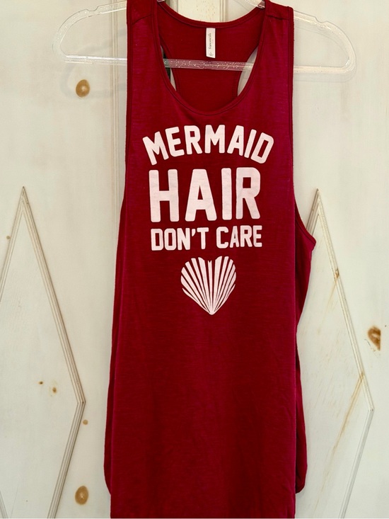 Francesca's Collections Tops - Francesca's Red Swim Tank Top Size Large